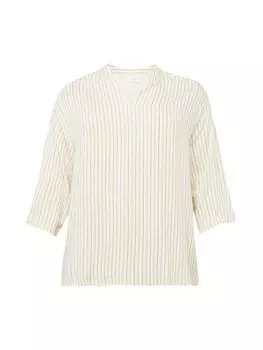 Блузка ONLY Carmakoma CARNISKA, бежевый