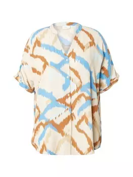 Блузка ONLY Carmakoma CARROWA, бежевый