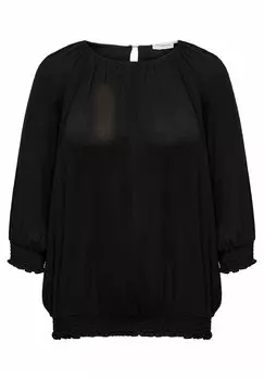 Блузка ONLY Carmakoma, черный