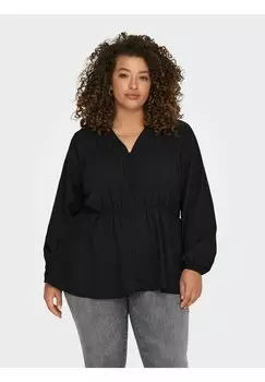 Блузка ONLY Carmakoma, черный