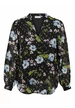 Блузка ONLY Carmakoma, черный