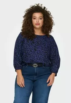 Блузка Only Carmakoma Curvy, синий