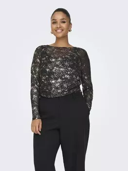 Блузка ONLY Carmakoma ERICA, черный