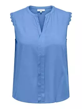 Блузка ONLY Carmakoma, синий