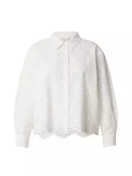 Блузка ONLY Carmakoma VALAIS, белый