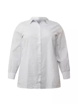 Блузка ONLY Curve LORA, светло-синий