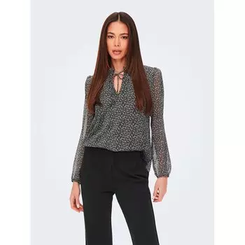 Блузка Only Ditsy, серый