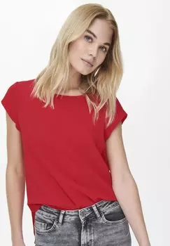 Блузка ONLY, красный