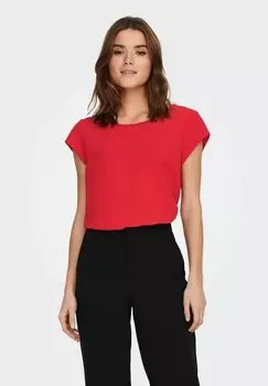 Блузка ONLY, красный