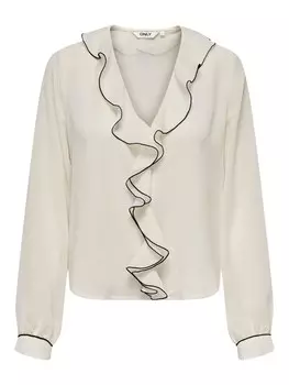 Блузка ONLY ONLEDITH, кремовый