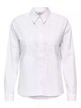 Блузка ONLY ONLEVI, белый