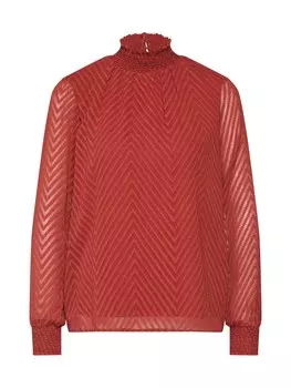 Блузка ONLY ONLNEW KAYLA L/S TOP WVN, цвет Wine red