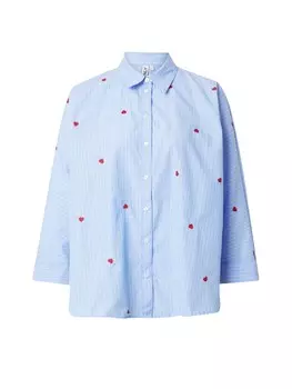 Блузка ONLY ONLNEW LINA GRACE, светло-синий