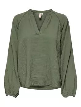 Блузка ONLY ONLTHYRA, темно-зеленый