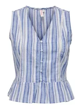 Блузка Only Toni, синий