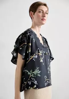 Блузка Opi MUNTHE, черная