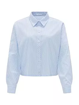 Блузка OPUS Faletti, светло-синий