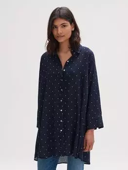 Блузка OPUS, темно-синий