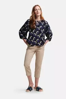 Блузка Orla Kiely с завязкой на шее Regatta, синий