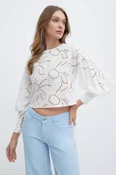 Блузка OSIA из хлопка Morgan, белый