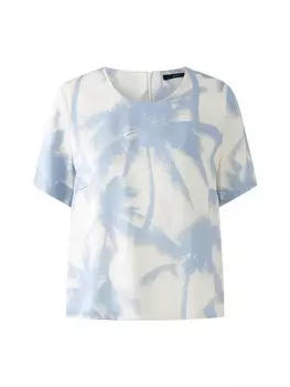 Блузка Oui, цвет white blue
