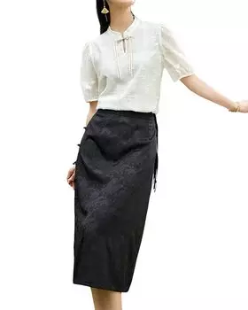 Блузка OUNIXUE, цвет apricot