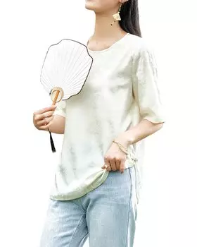 Блузка OUNIXUE, цвет apricot