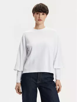 Блузка оверсайз Noisy May, белый