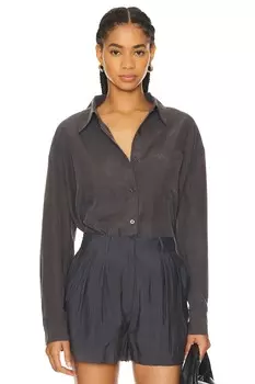 Блузка оверсайз Re Ona, серый