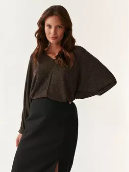 Блузка оверсайз Tatuum, черный