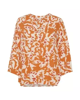 Блузка Part Two Bjarkan, апельсин
