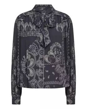 Блузка Part Two Najia, темно-синий