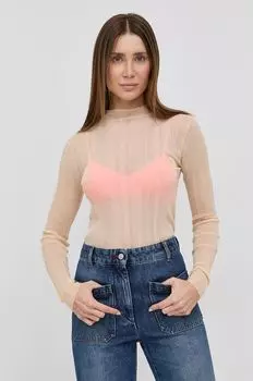 Блузка Patrizia Pepe, оранжевый