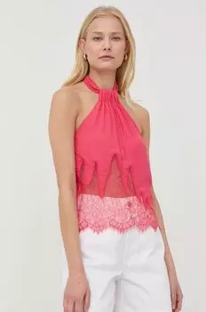 Блузка Patrizia Pepe, оранжевый