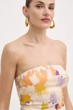 Блузка Patrizia Pepe, оранжевый