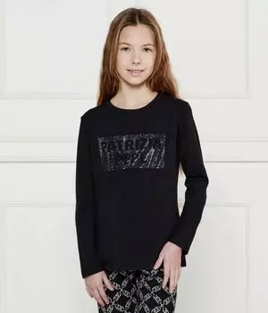 Блузка Patrizia Pepe Regular Fit, черный