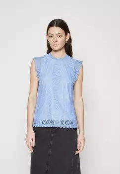 Блузка PCOLLINE Pieces, цвет hydrangea