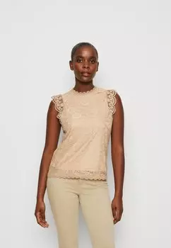 Блузка Pcolline Pieces, ирландский кремовый