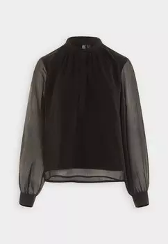 Блузка PCSIA Pieces, черный