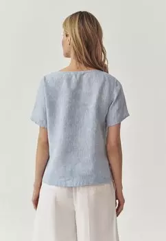 Блузка Pemiliana TATUUM, синяя