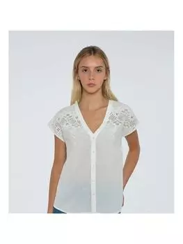 Блузка Pepe Jeans, белый