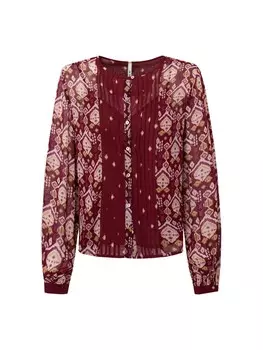 Блузка Pepe Jeans Gazzi, бордо