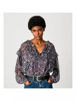 Блузка Pepe Jeans, разноцветный