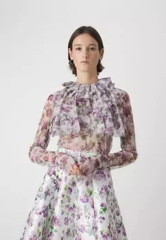 Блузка Philosophy di Lorenzo Serafini, фантазийный фиолетовый