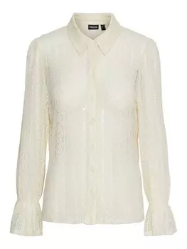 Блузка PIECES ALARA, кремовый