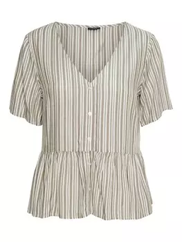 Блузка PIECES ALVINA, оливковый