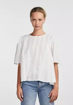 Блузка Pieces, белый