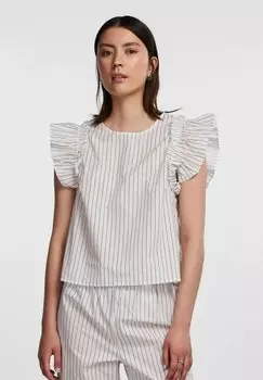 Блузка Pieces, белый