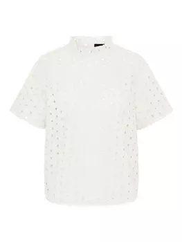 Блузка PIECES, белый