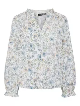 Блузка PIECES Blouse Amaryl, белый